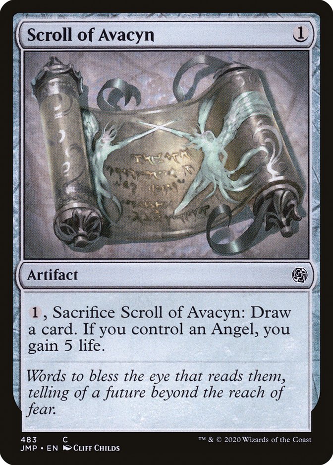 Scroll of Avacyn [Jumpstart] | Game Master's Emporium (The New GME)