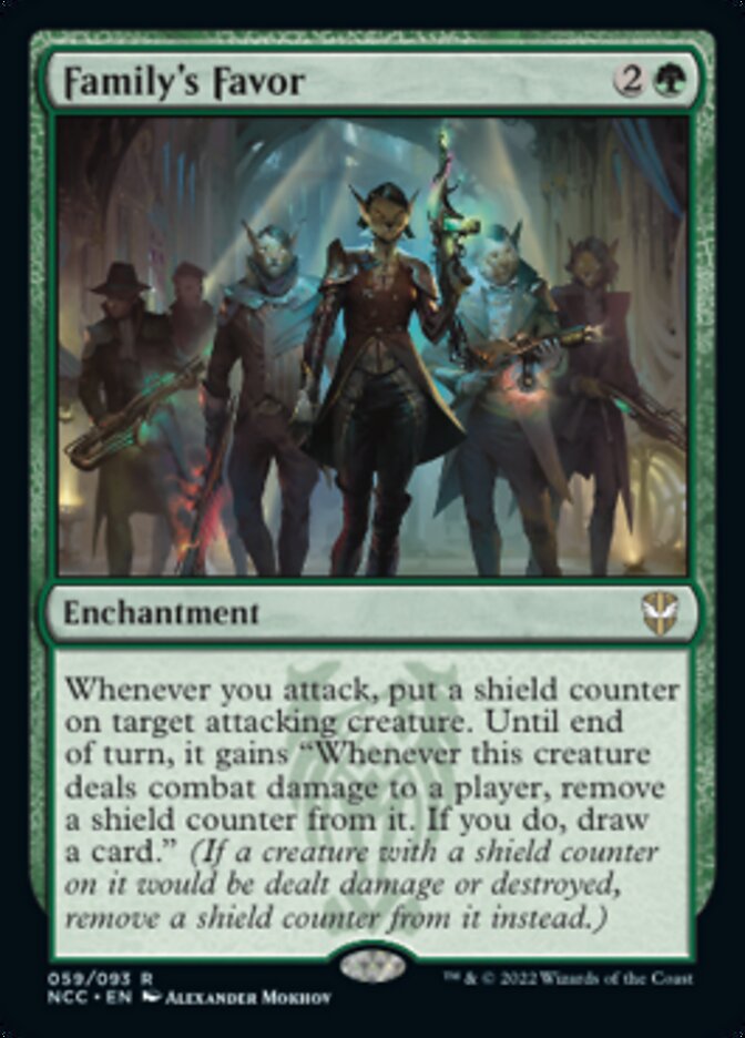 Family's Favor [Streets of New Capenna Commander] | Game Master's Emporium (The New GME)