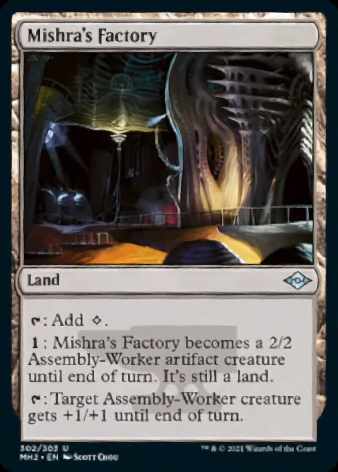 Mishra's Factory (Foil Etched) [Modern Horizons 2] | Game Master's Emporium (The New GME)