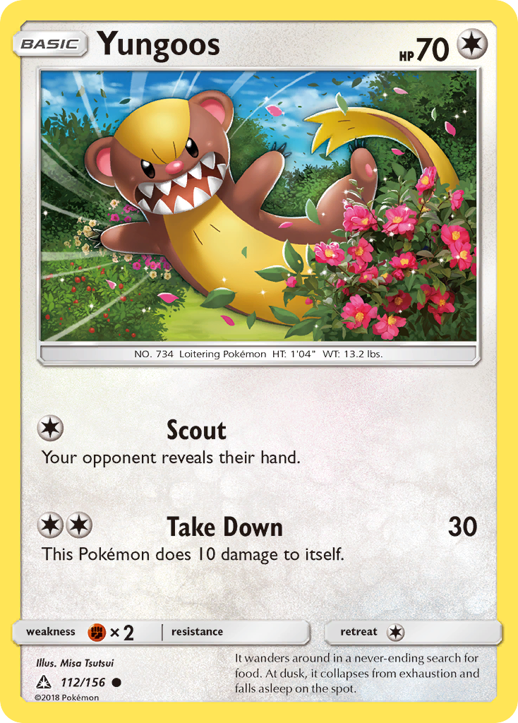 Yungoos (112/156) [Sun & Moon: Ultra Prism] | Game Master's Emporium (The New GME)