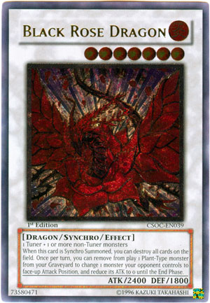 Black Rose Dragon (UTR) [CSOC-EN039] Ultimate Rare | Game Master's Emporium (The New GME)