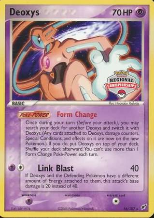 Deoxys (16/107) (Championship Promo) [EX: Deoxys] | Game Master's Emporium (The New GME)