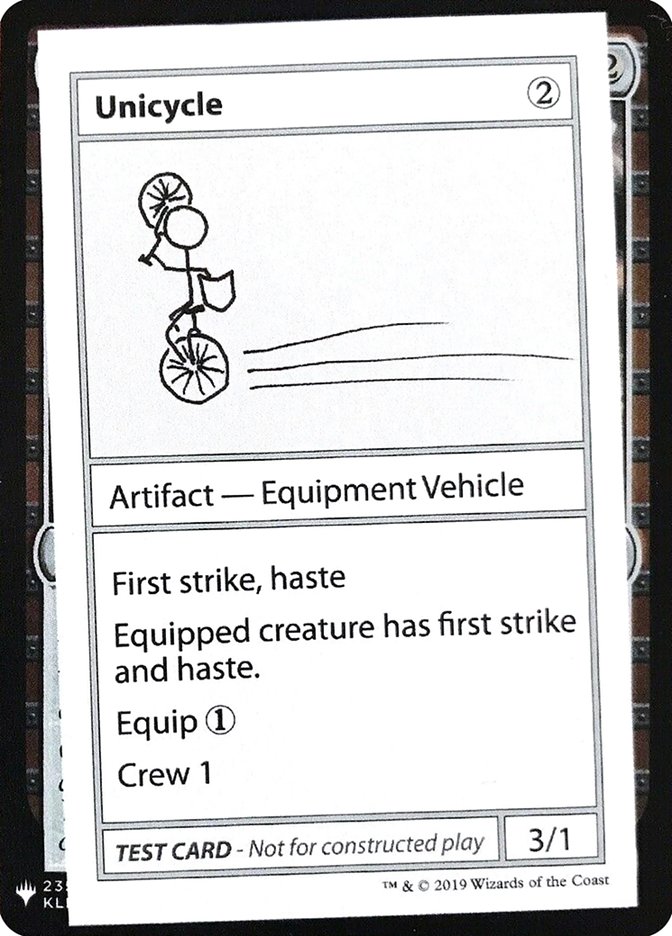 Unicycle [Mystery Booster Playtest Cards] | Game Master's Emporium (The New GME)