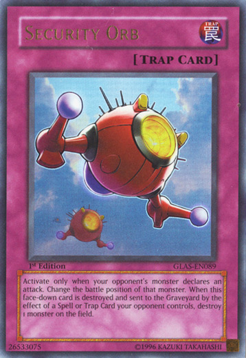 Security Orb [GLAS-EN089] Ultra Rare | Game Master's Emporium (The New GME)