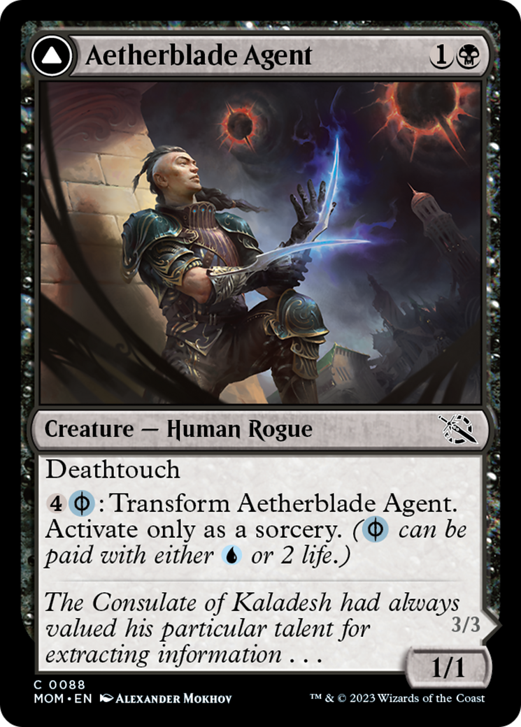 Aetherblade Agent // Gitaxian Mindstinger [March of the Machine] | Game Master's Emporium (The New GME)