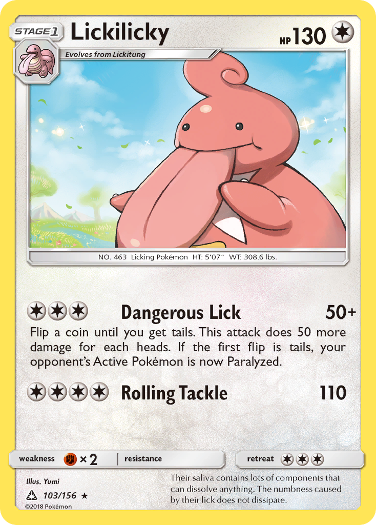 Lickilicky (103/156) [Sun & Moon: Ultra Prism] | Game Master's Emporium (The New GME)