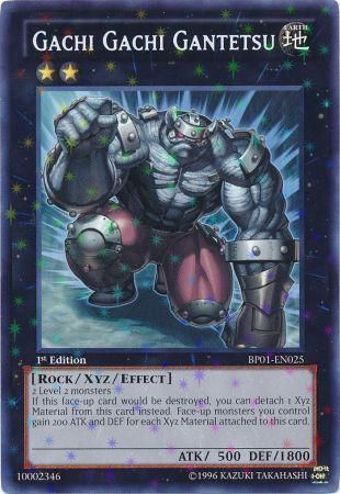 Gachi Gachi Gantetsu [BP01-EN025] Starfoil Rare | Game Master's Emporium (The New GME)