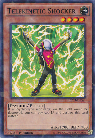 Telekinetic Shocker [BP03-EN048] Shatterfoil Rare | Game Master's Emporium (The New GME)