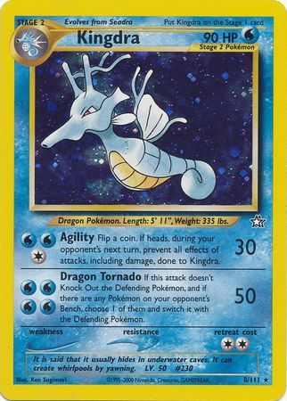 Kingdra (8/111) [Neo Genesis Unlimited] | Game Master's Emporium (The New GME)