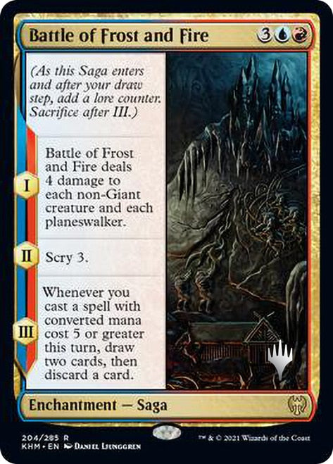 Battle of Frost and Fire (Promo Pack) [Kaldheim Promos] | Game Master's Emporium (The New GME)