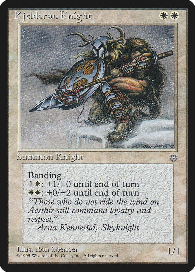 Kjeldoran Knight [Ice Age] | Game Master's Emporium (The New GME)