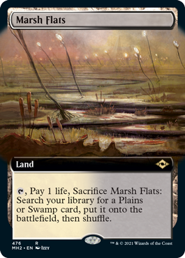 Marsh Flats (Extended Art) [Modern Horizons 2] | Game Master's Emporium (The New GME)