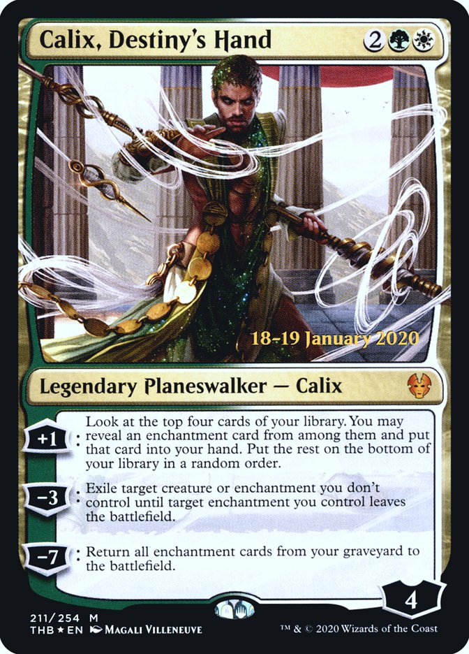 Calix, Destiny's Hand [Theros Beyond Death Prerelease Promos] | Game Master's Emporium (The New GME)