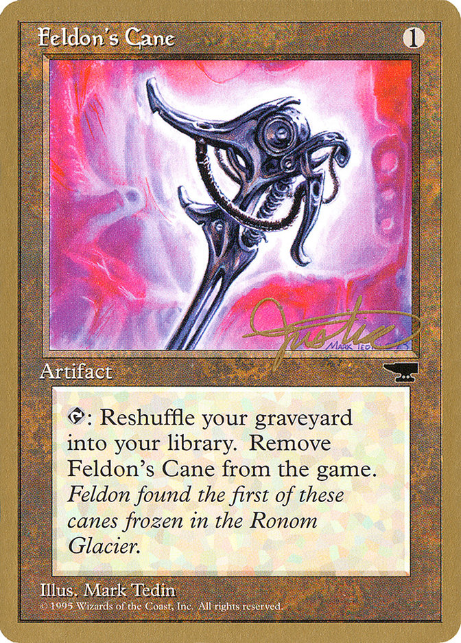 Feldon's Cane (Mark Justice) [Pro Tour Collector Set] | Game Master's Emporium (The New GME)