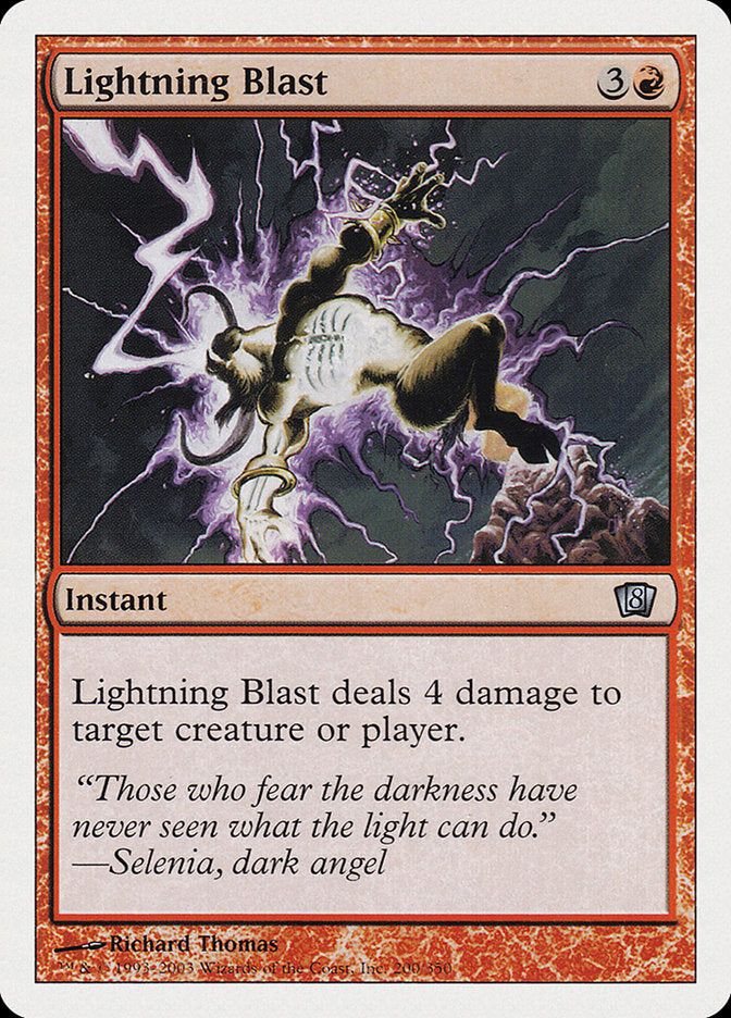 Lightning Blast [Eighth Edition] | Game Master's Emporium (The New GME)