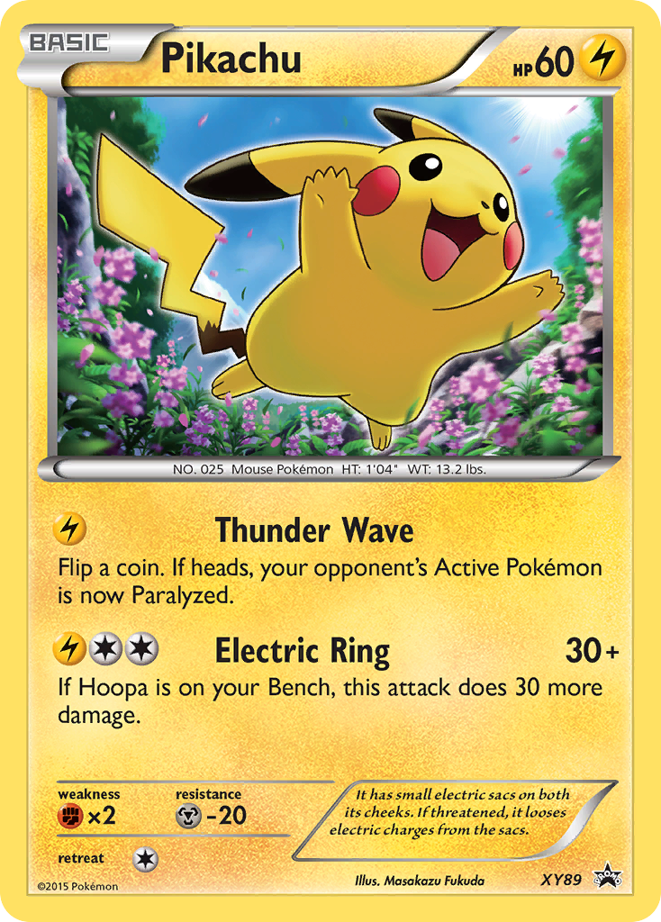 Pikachu (XY89) (Collector Chest) [XY: Black Star Promos] | Game Master's Emporium (The New GME)