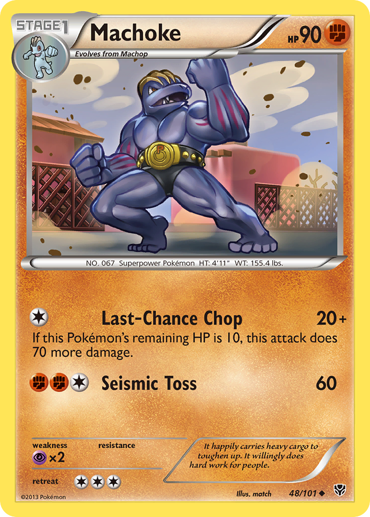 Machoke (48/101) [Black & White: Plasma Blast] | Game Master's Emporium (The New GME)