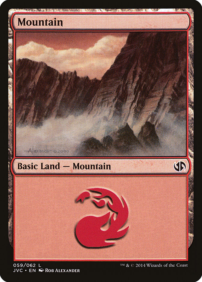 Mountain (61) [Duel Decks Anthology] | Game Master's Emporium (The New GME)