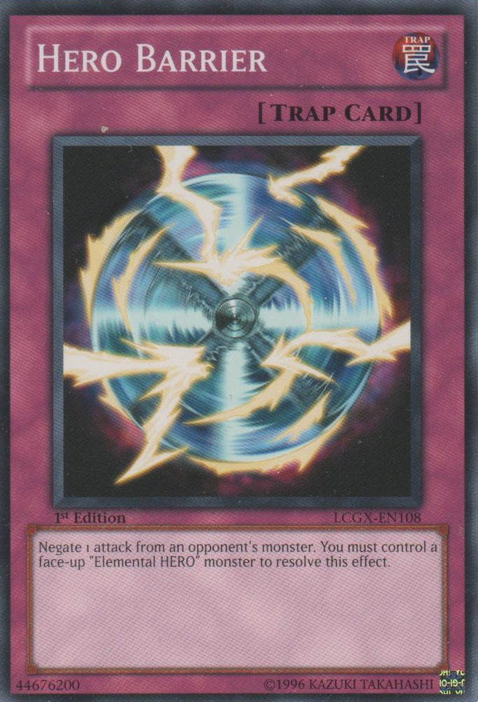 Hero Barrier [LCGX-EN108] Common | Game Master's Emporium (The New GME)