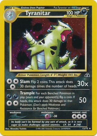 Tyranitar (12/75) [Neo Discovery Unlimited] | Game Master's Emporium (The New GME)