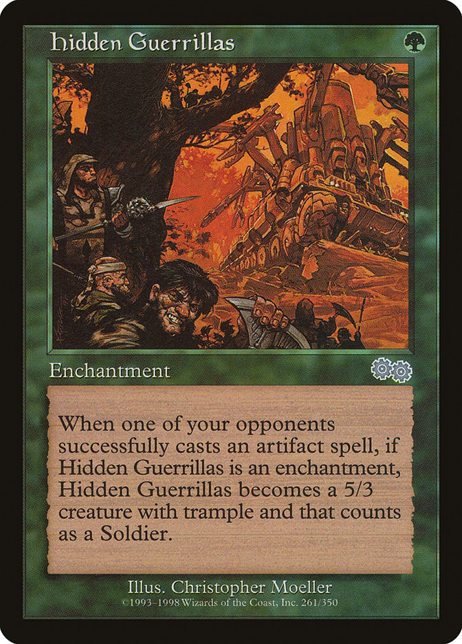Hidden Guerrillas [Urza's Saga] | Game Master's Emporium (The New GME)