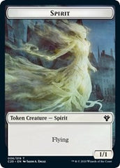 Spirit // Treasure Double-Sided Token [Commander 2020 Tokens] | Game Master's Emporium (The New GME)