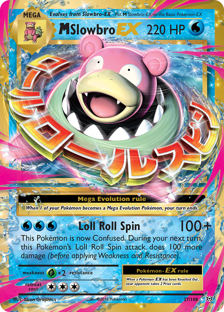 M Slowbro EX (27/108) [XY: Evolutions] | Game Master's Emporium (The New GME)