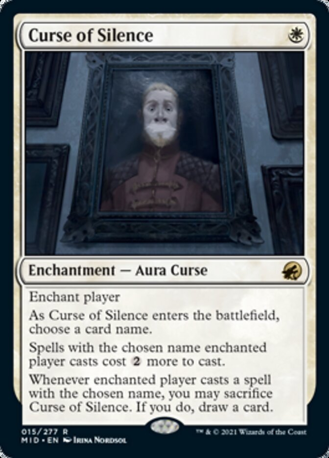 Curse of Silence [Innistrad: Midnight Hunt] | Game Master's Emporium (The New GME)