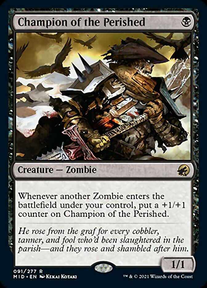 Champion of the Perished [Innistrad: Midnight Hunt] | Game Master's Emporium (The New GME)