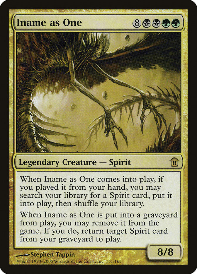 Iname as One [Saviors of Kamigawa] | Game Master's Emporium (The New GME)