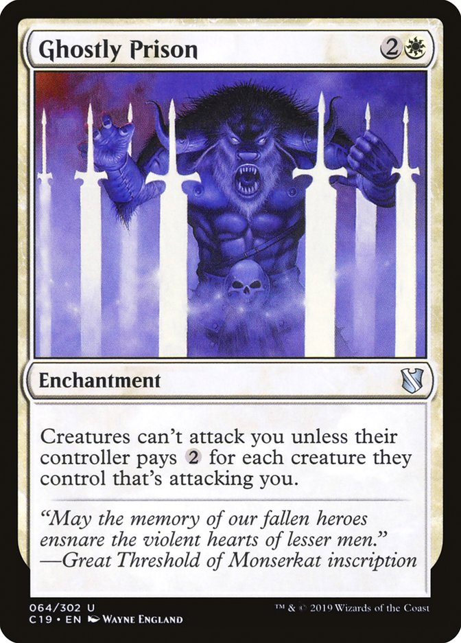 Ghostly Prison [Commander 2019] | Game Master's Emporium (The New GME)
