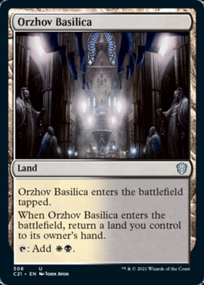 Orzhov Basilica [Commander 2021] | Game Master's Emporium (The New GME)