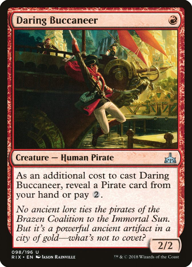 Daring Buccaneer [Rivals of Ixalan] | Game Master's Emporium (The New GME)