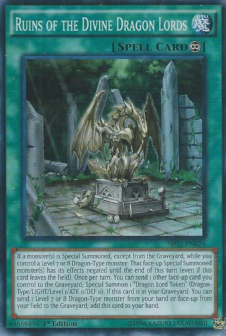 Ruins of the Divine Dragon Lords [SR02-EN024] Super Rare | Game Master's Emporium (The New GME)