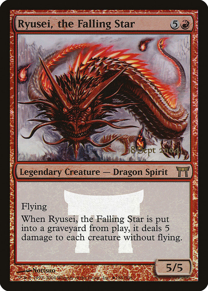 Ryusei, the Falling Star [Champions of Kamigawa Promos] | Game Master's Emporium (The New GME)