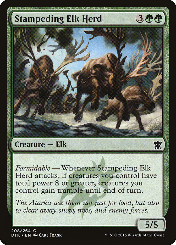 Stampeding Elk Herd [Dragons of Tarkir] | Game Master's Emporium (The New GME)