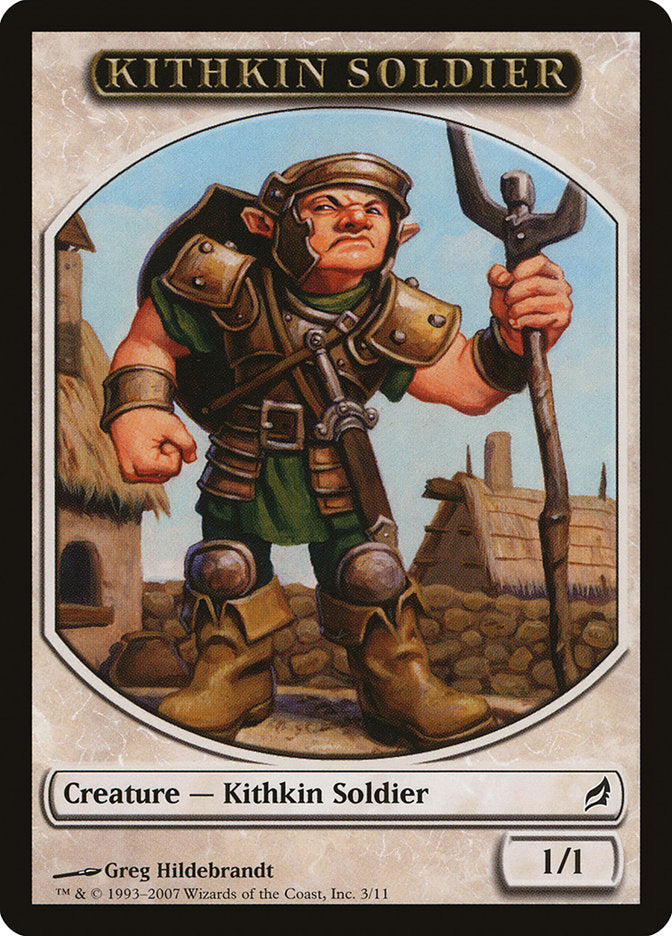 Kithkin Soldier Token [Lorwyn Tokens] | Game Master's Emporium (The New GME)