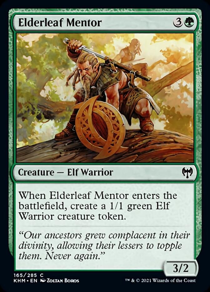 Elderleaf Mentor [Kaldheim] | Game Master's Emporium (The New GME)