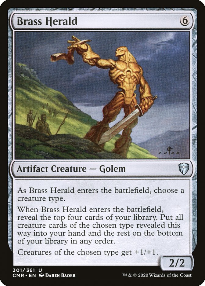 Brass Herald [Commander Legends] | Game Master's Emporium (The New GME)