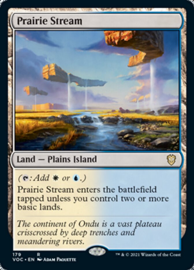 Prairie Stream [Innistrad: Crimson Vow Commander] | Game Master's Emporium (The New GME)