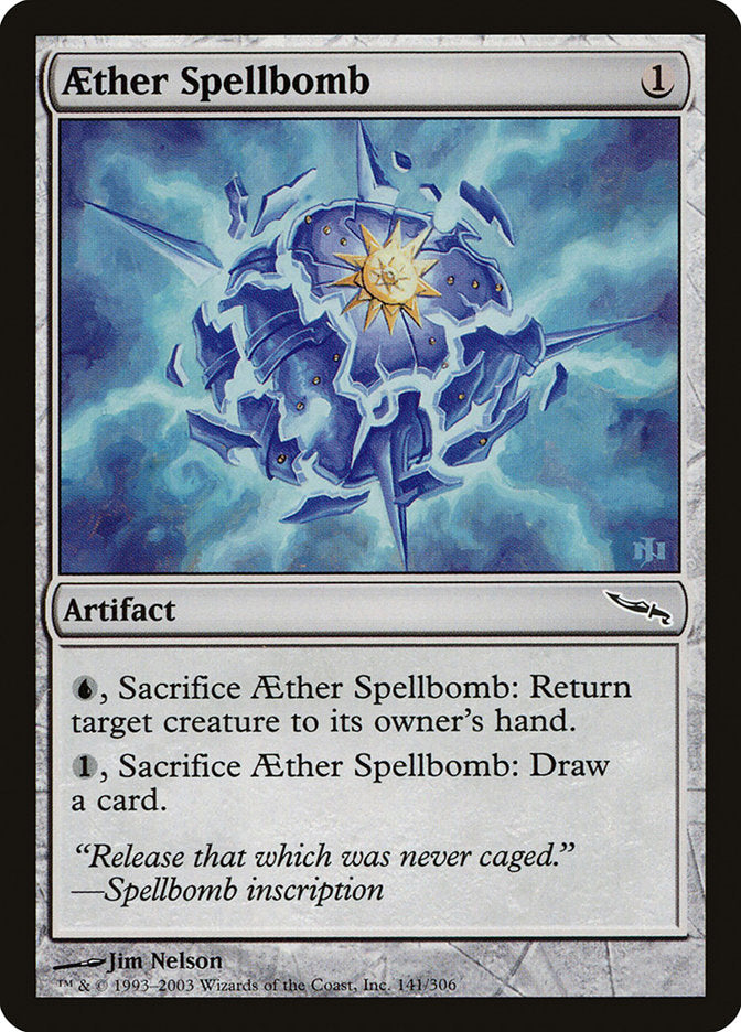 Aether Spellbomb [Mirrodin] | Game Master's Emporium (The New GME)