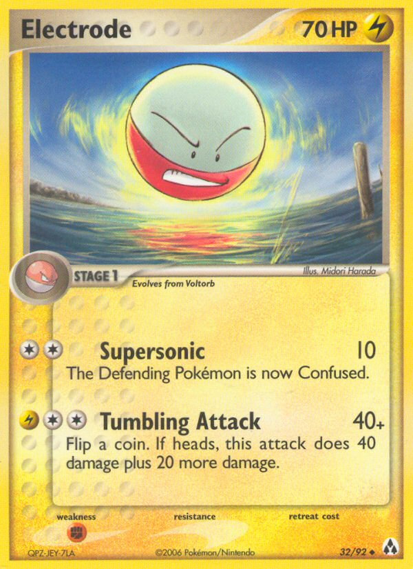 Electrode (32/92) [EX: Legend Maker] | Game Master's Emporium (The New GME)