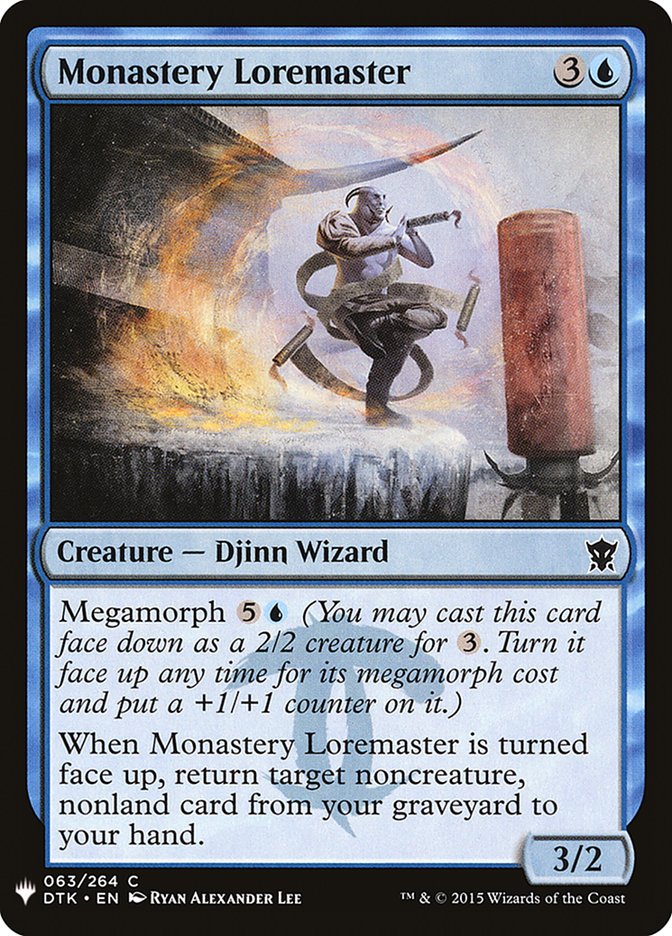 Monastery Loremaster [Mystery Booster] | Game Master's Emporium (The New GME)