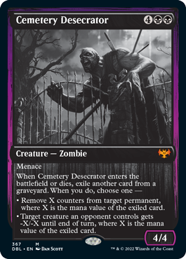 Cemetery Desecrator [Innistrad: Double Feature] | Game Master's Emporium (The New GME)