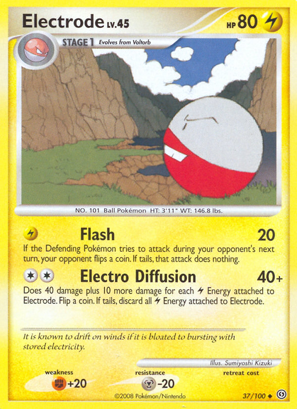 Electrode (37/100) [Diamond & Pearl: Stormfront] | Game Master's Emporium (The New GME)
