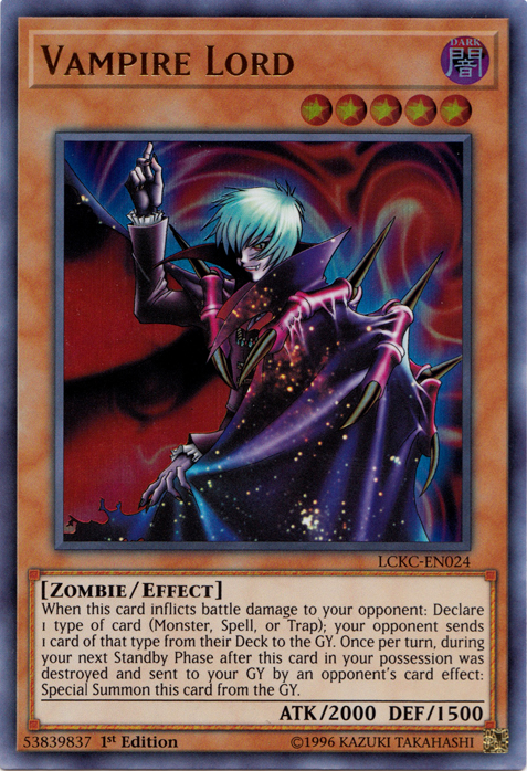 Vampire Lord [LCKC-EN024] Ultra Rare | Game Master's Emporium (The New GME)