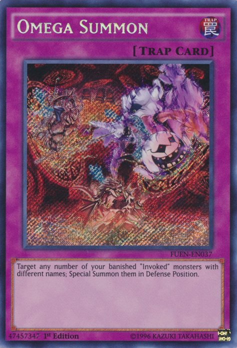 Omega Summon [FUEN-EN037] Secret Rare | Game Master's Emporium (The New GME)