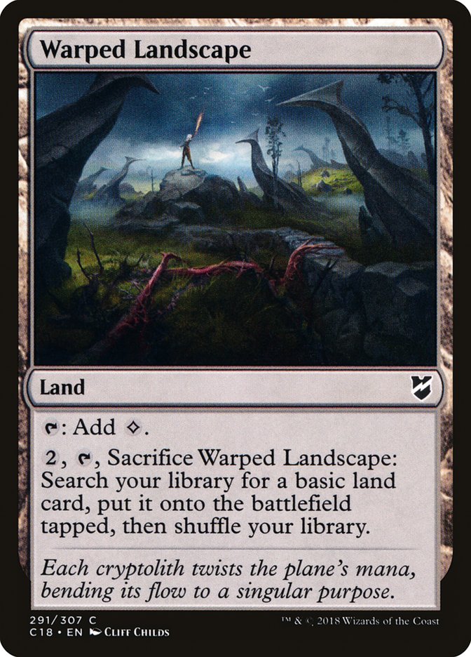 Warped Landscape [Commander 2018] | Game Master's Emporium (The New GME)