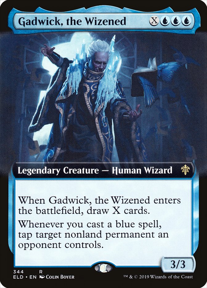 Gadwick, the Wizened (Extended Art) [Throne of Eldraine] | Game Master's Emporium (The New GME)