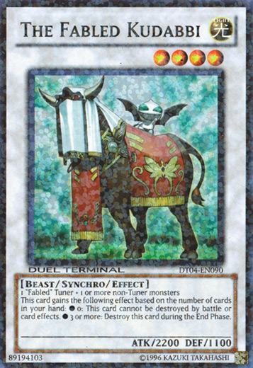 The Fabled Kudabbi [DT04-EN090] Super Rare | Game Master's Emporium (The New GME)